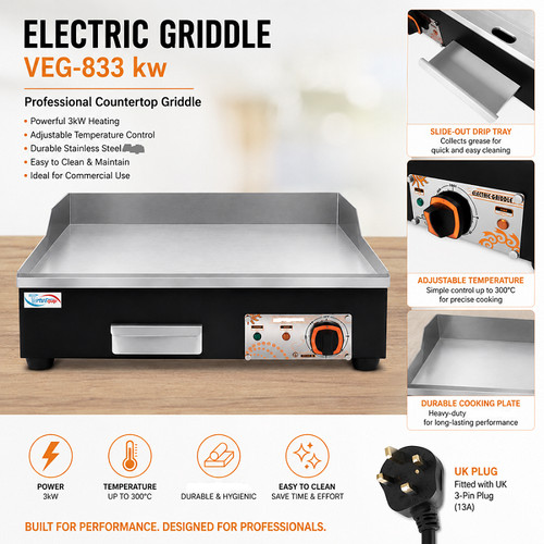 Commercial electric griddle - commercial,