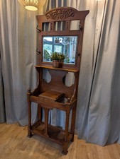 Antique Art Nouveau Oak