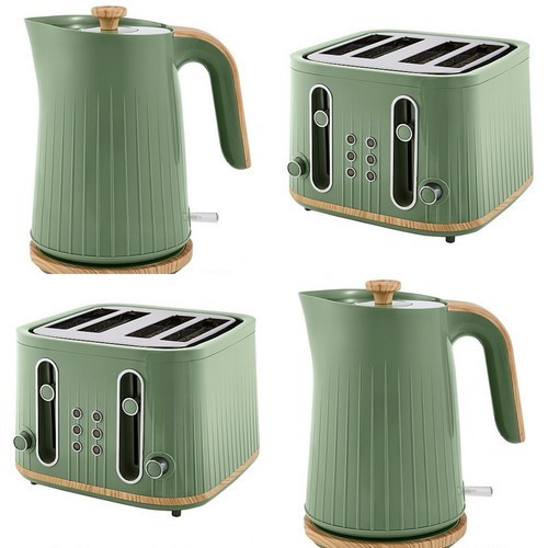 Kettle toaster green 4 - 4, slice