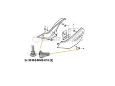 2x Honda XL600V Transalp