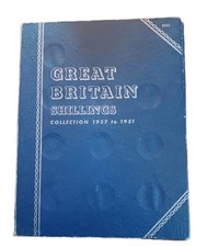 Empty Whitman Folder Shillings