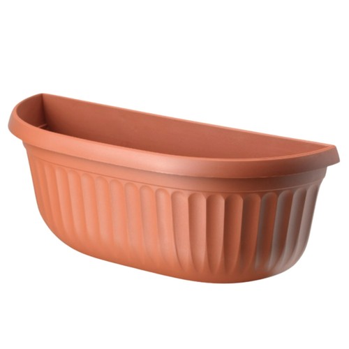 Wall terracotta flower - wall,