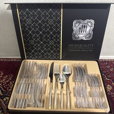 Cutlery 24-Piece Stainless