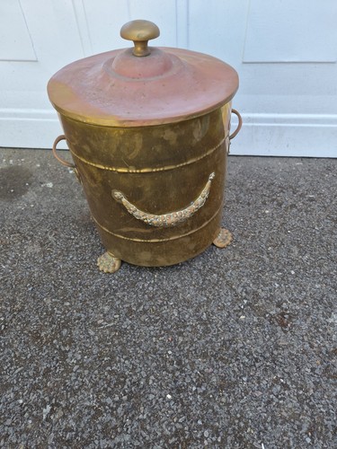 Antique brass coal - antique,