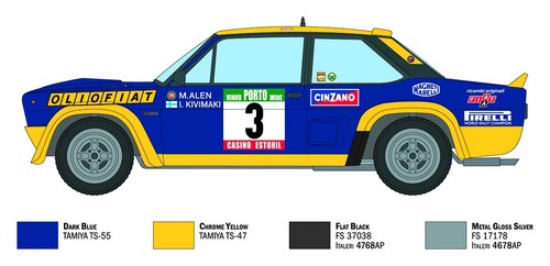 Italeri fiat 131 - italeri,