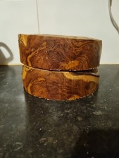 8x2 Part seasoned yew bowl