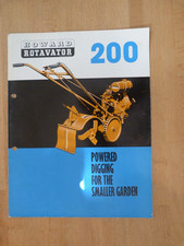 HOWARD 200 ROTAVATOR SALES