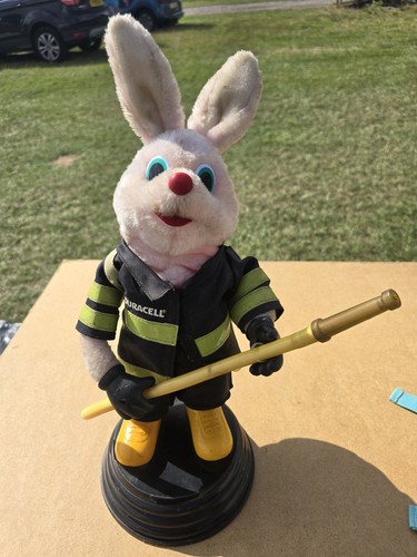 Vintage duracell fireman - duracell, bunny