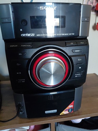 Sony mhc ec79i hifi amplifier - mhc-ec79i,