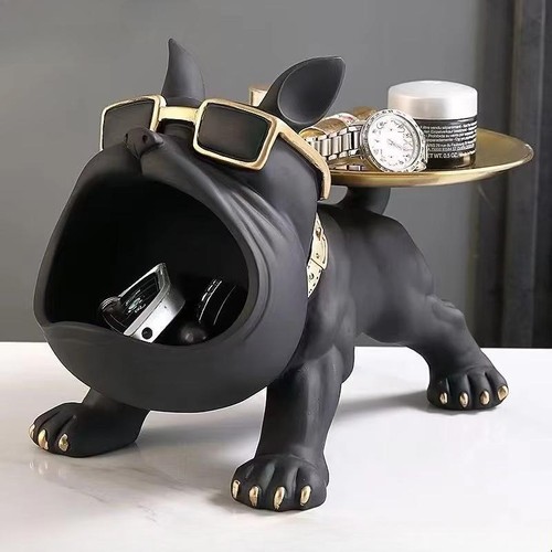 30cm bulldog statue - 30cm,