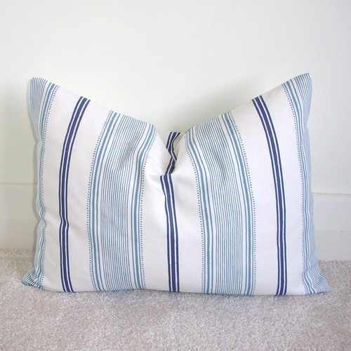 Blue laura ashley cushion - blue,
