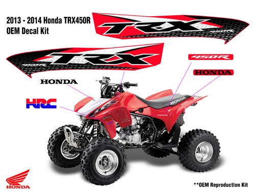 2013 2014 honda trx450r decal - 2013,