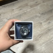 Lacoste Men's Black Silicone