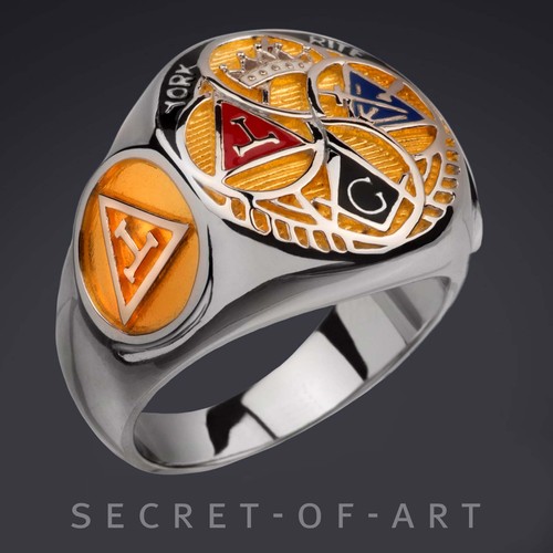 York rite ring - york,