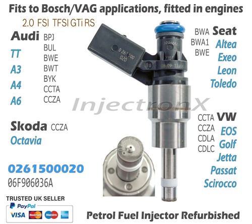 Gdi fuel injector 0261500020 - fuel,