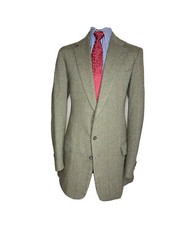 BESPOKE HAND REDWOOD & FELLER LONDON HUNTING & SHOOTING JACKET CANVASSED 40L