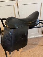Pony  saddle gp black 14”