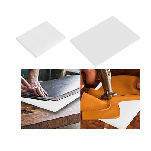 Leather punch mat - leather,