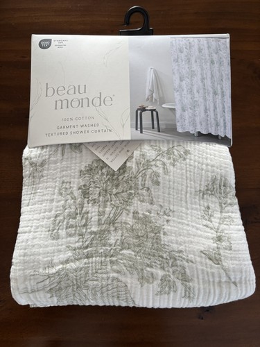 Beau monde green toile cotton - beau,