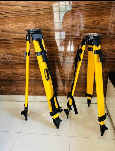 Round head tripod for total - head,