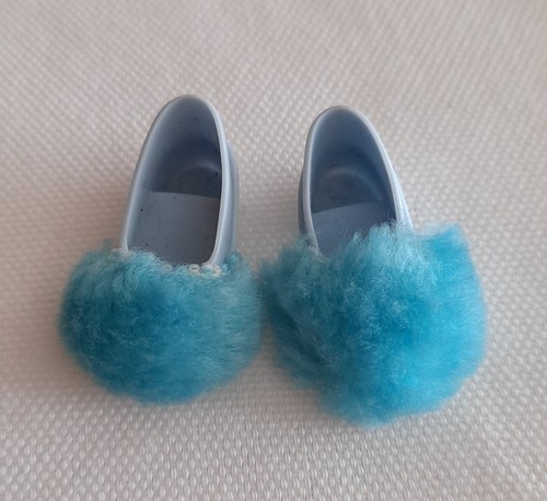 Vintage sindy slippers pale - vintage, slippers.