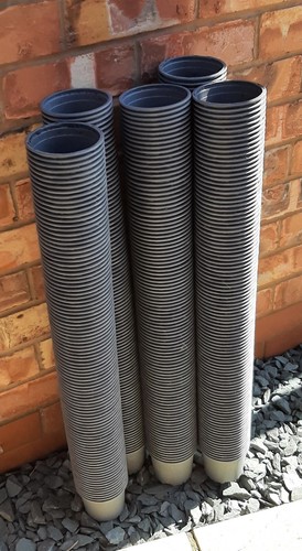 Plant pots 250 used 5cm - pots,, 10.5cm