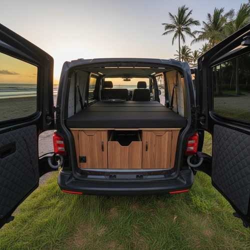 Custom 3rd row campervan - custom,