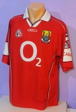 Cork 2002/03  home GAA shirt jersey O'Neills vintage Hurling Large