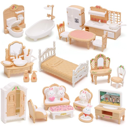 Pcs dolls house furniture - 36,