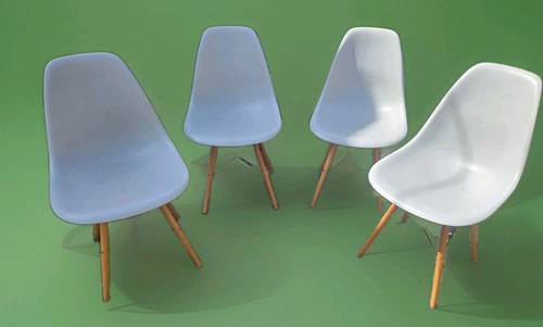 Eames style dining - style, chairs