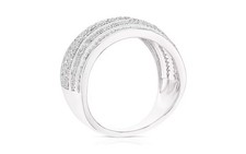 Diamond Eternity Ring. 9ct