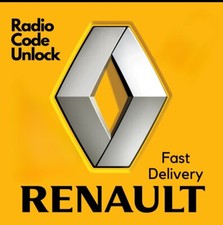 Renault / DACIA Radio Unlock Code Decode Car CD Player Clio Megane Scenic Laguna