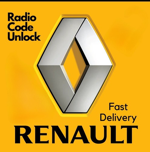 Renault dacia radio unlock - renault,