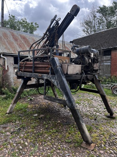 Drilling rig for piling - rig,