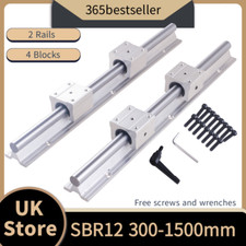 2PCS SBR12 Linear Rail Guide