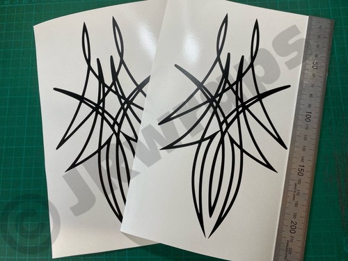Pinstripe design stickers - pinstripe,