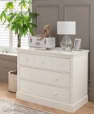 Mamas And Papas Oxford 3 Drawer  Dresser & Baby Changing Unit
