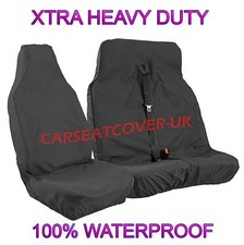 FORD TRANSIT (14 ON) 280 TDCI H.DUTY WATERPROOF BLACK VAN SEAT COVERS