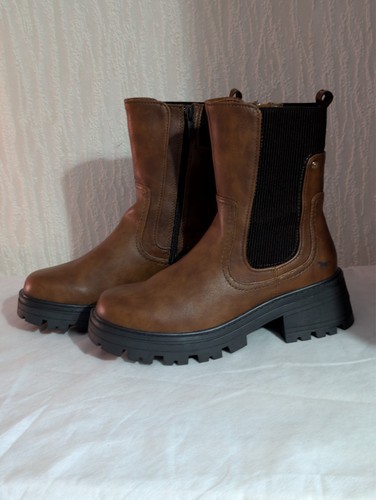 Mustang women boots brown - boots,