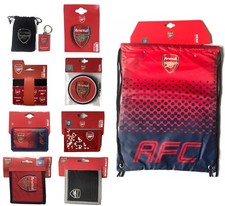 ARSENAL FC Official Football Fan Gifts - Gym Bag / Wallet / Keyring / Coasters