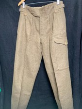 Original British Army Battledress Trousers - 1947 Pattern - 36" Waist