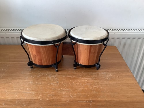 Wood bongo drums - bongo,