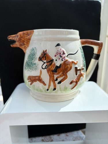 Vintage portland pottery fox - vintage,