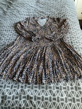 Womens Gap Black/Orange Ditsy