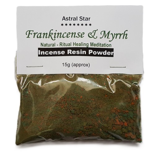 Frankincense myrrh incense - myrrh,