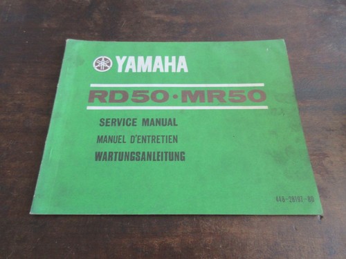 Yamaha rd50 mr50 1973 - yamaha, service
