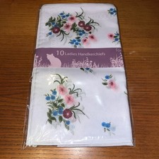 Ladies Printed Hankies - Soft & Durable Handkerchiefs for Women