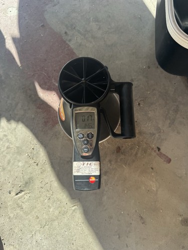 Digital vane anemometer - digital, testo
