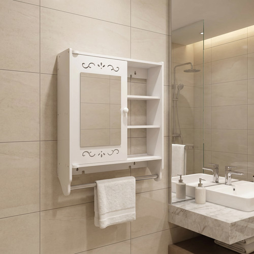 Bathroom mirror cabinet - bathroom,