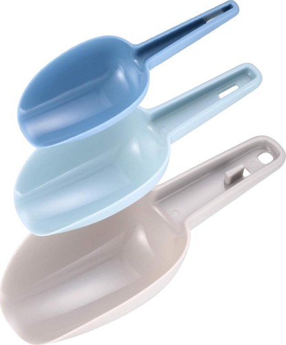 Plastic ice scoop set - ice, sweet